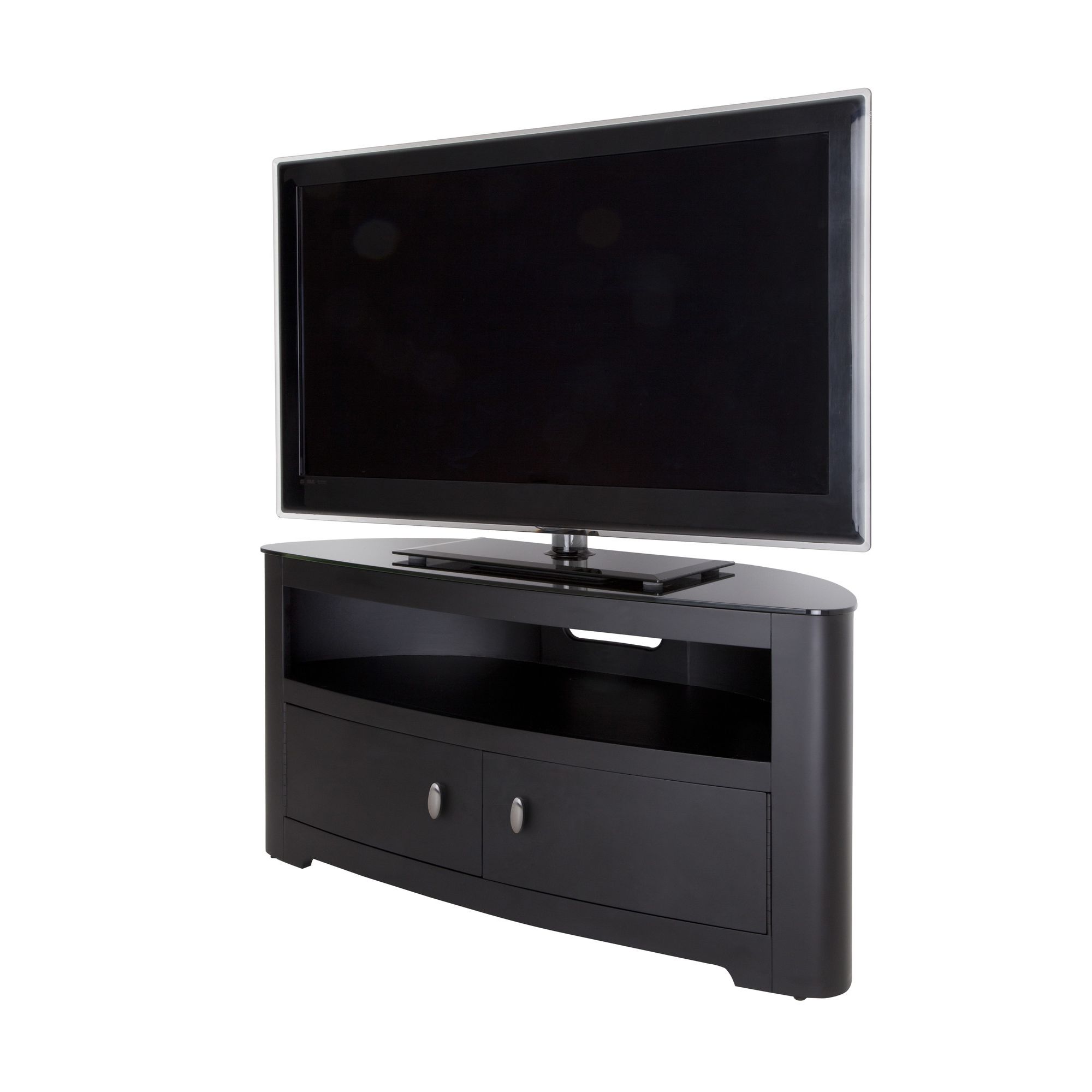 AVF Affinity TV Stand - Satin Black at Tescos Direct