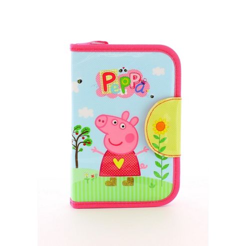 Image of Peppa Single Tier Filled Pencil Case