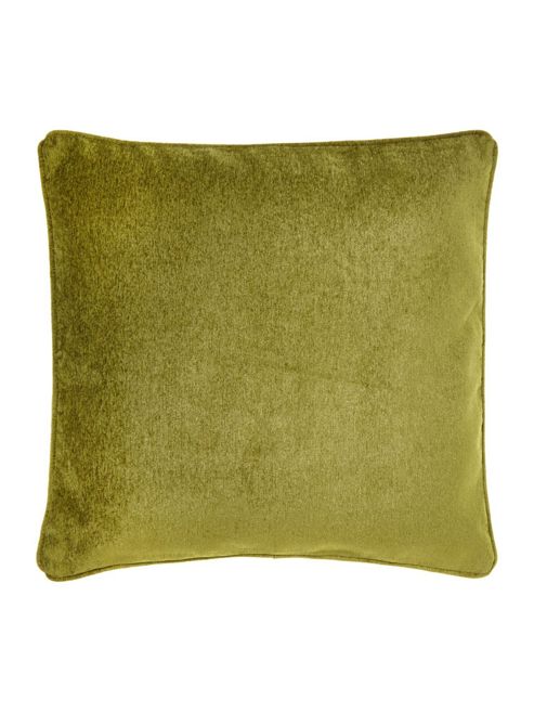 Image of Linea Green Chenille Cushion