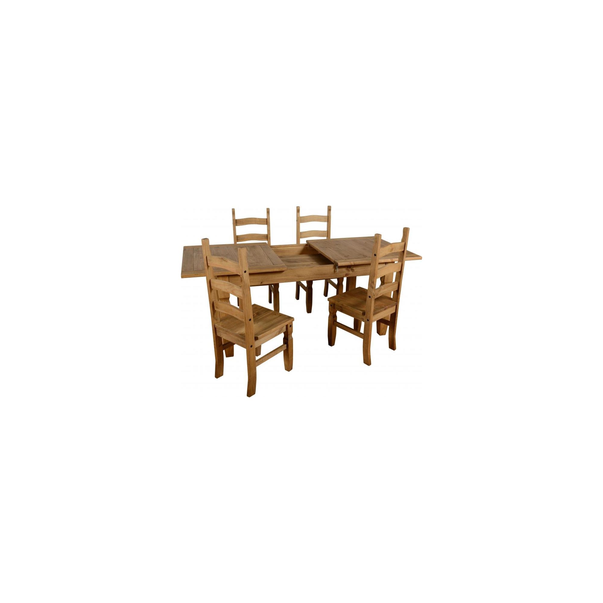 Home Essence Corona 5 Piece Extending Dining Set at Tesco Direct