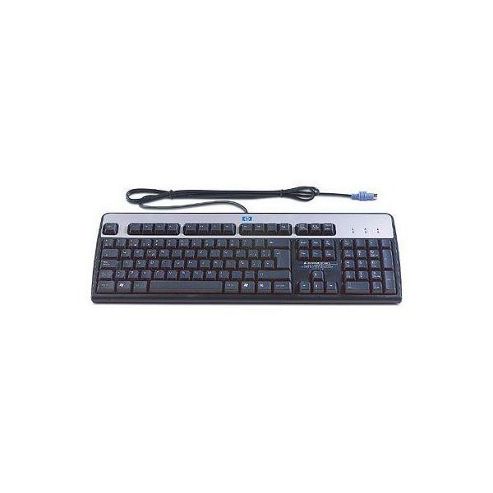 Image of Hp Standard Basic Keyboard 2004 Ps/2 (carbonite/silver) Cbid:6514