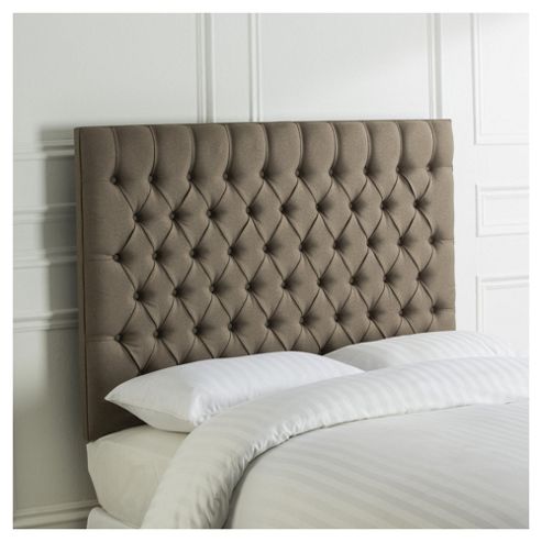Image of Henley Headboard Caramel Linen King