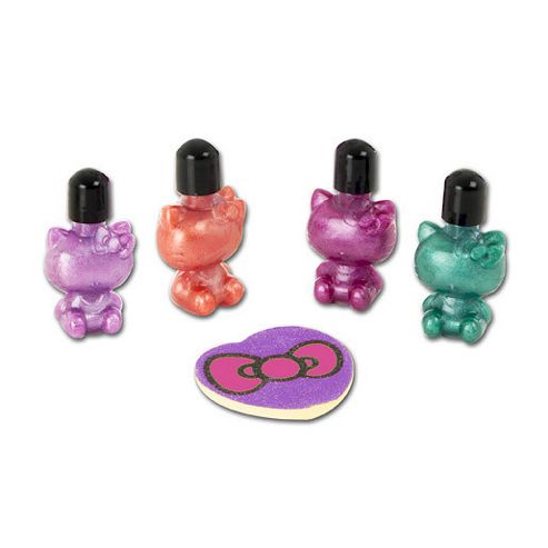 Image of Hello Kitty Glitter Nail Polish Collection