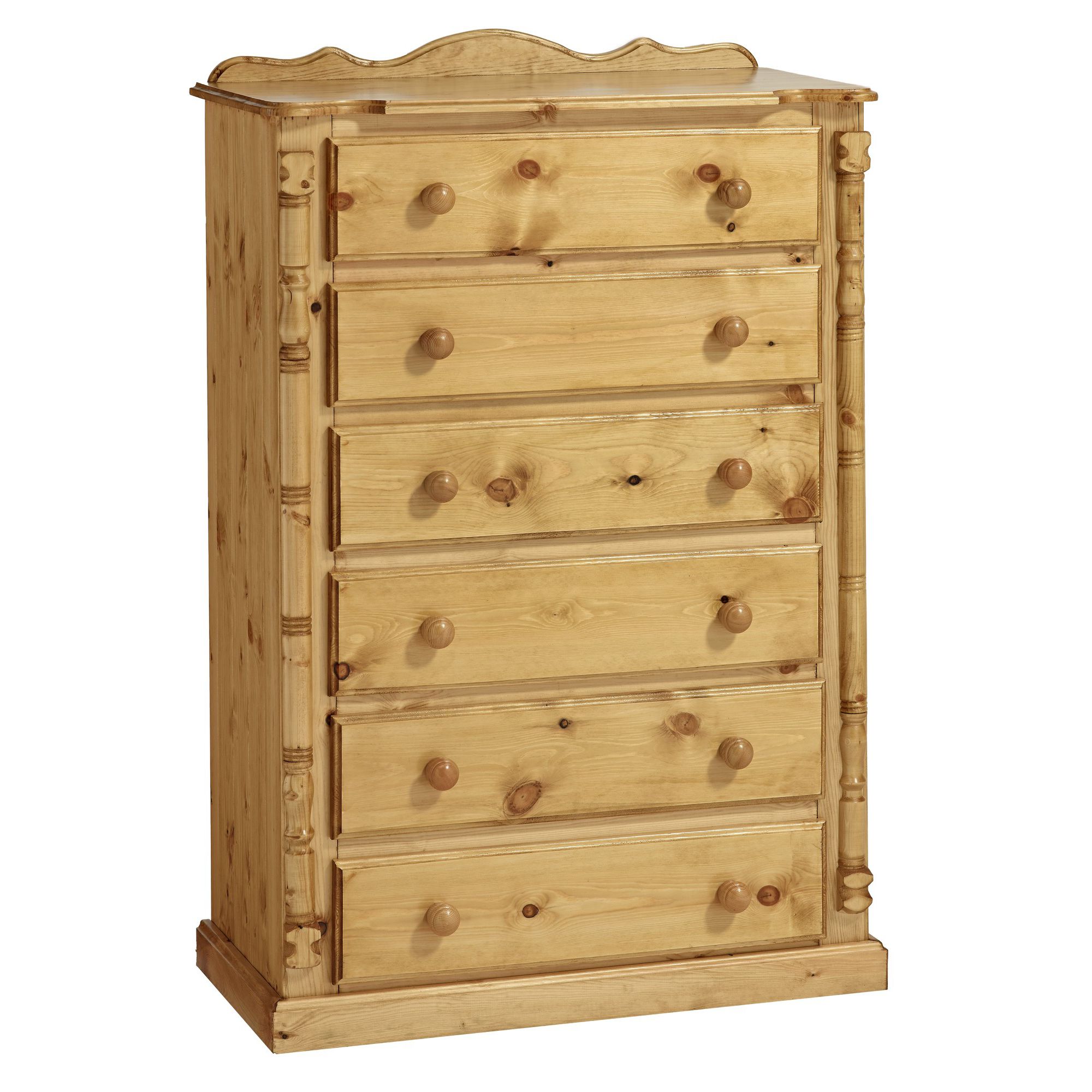 Ideal Furniture Ashley 6 Drawer Chest at Tesco Direct