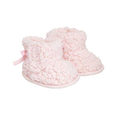 Image of Pink Fluffy Booties