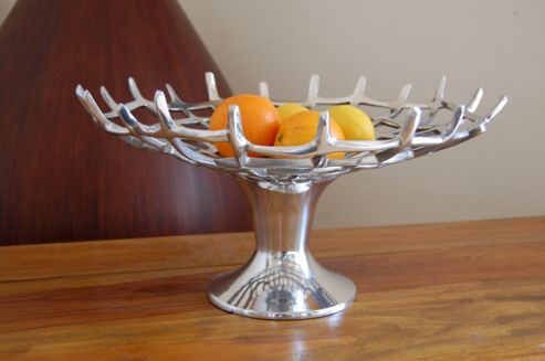 Image of Katigi Designs Aluminium Bowl On Stand