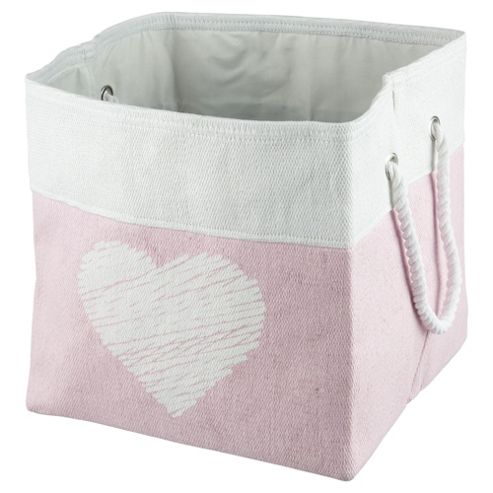 Image of Tesco Heart Paperloom Basket
