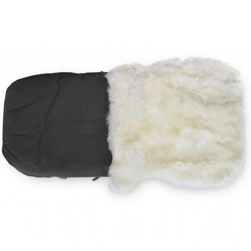 Image of Bowron Babycare Sheepskin Cocoon Long Wool Grey
