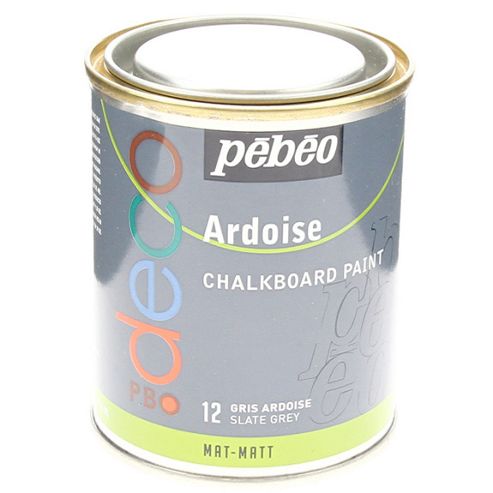 Image of Pebeo Chalkboard Paint - Slate Grey - 250ml