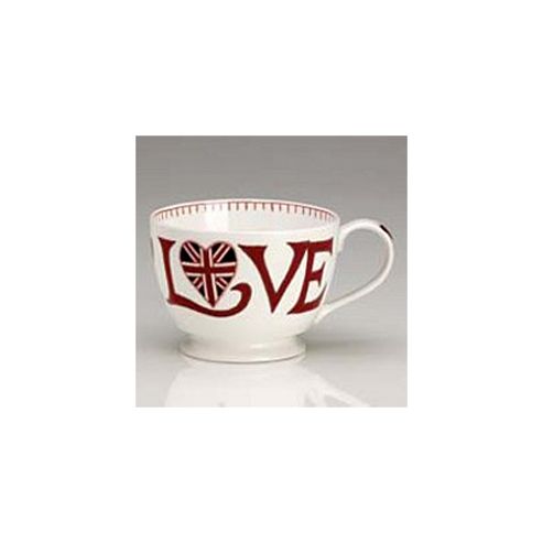 Image of Jan Constantine Union Jack Heart Design Cup Mug