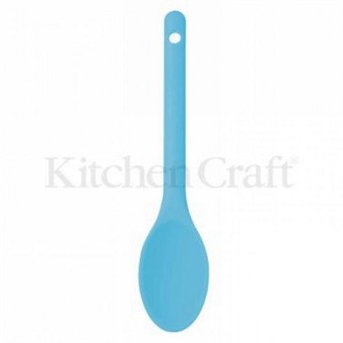 Image of Tp - Cw - Cooking Spoon 22cm Silicone - Blue