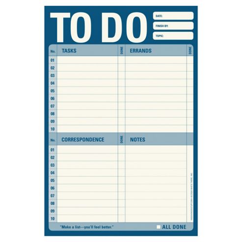 Image of Knock Knock To Do Pad