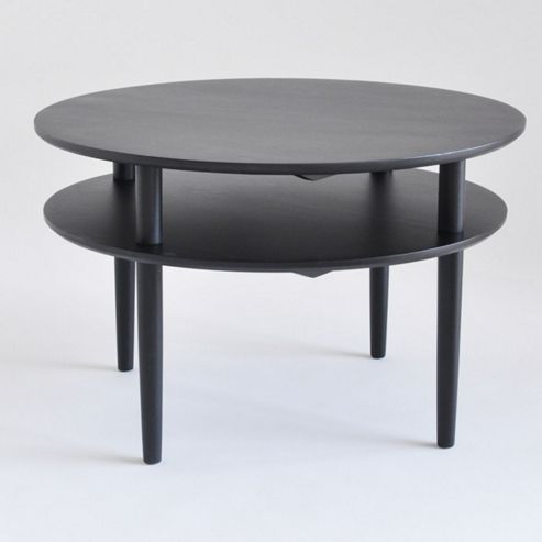 Image of Rge Kings Cross Coffee Table - Veneer Black Oak