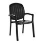 Nardi Kappa Chair in Anthracite (Set of 2)
