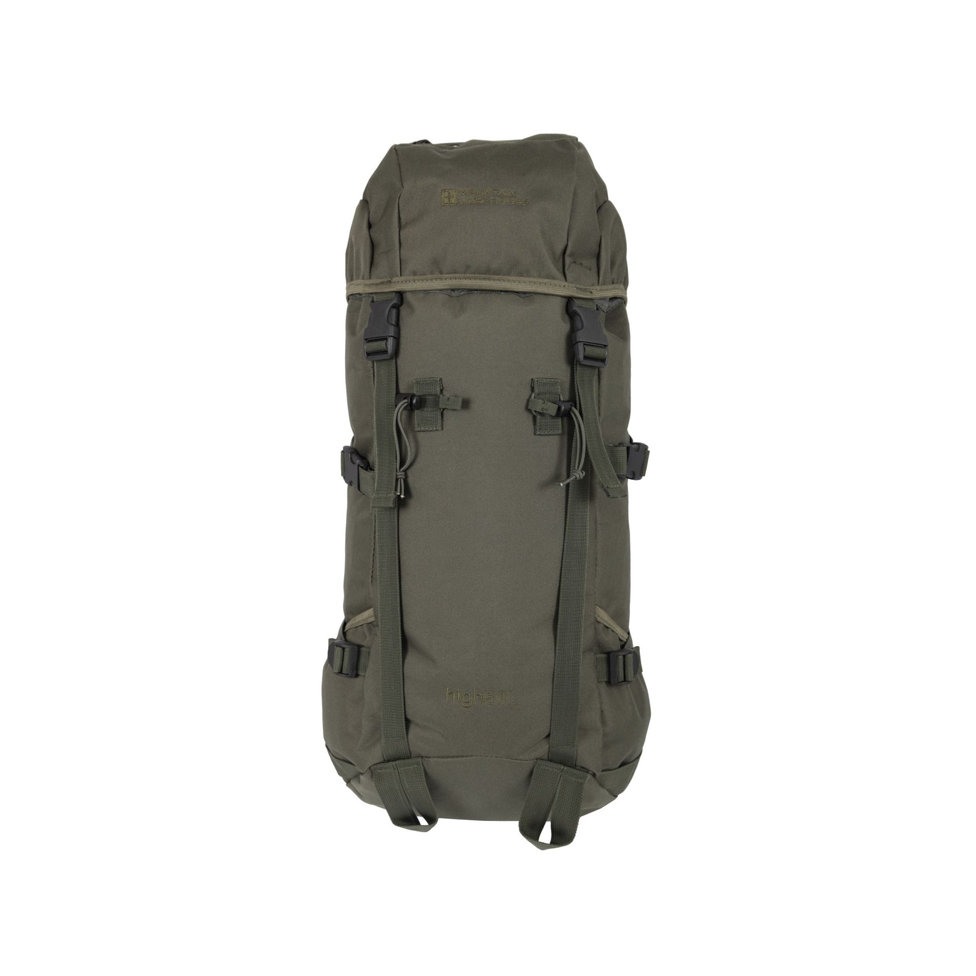 High 50L Large Rucksack Bag Backpack Walking Hiking Back Pack