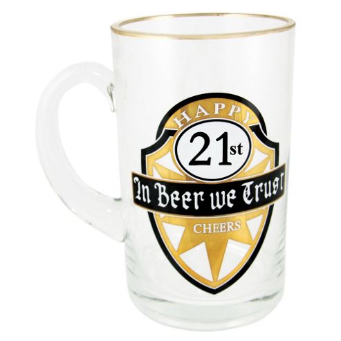 Image of 21st Birthday Small Beer Stein