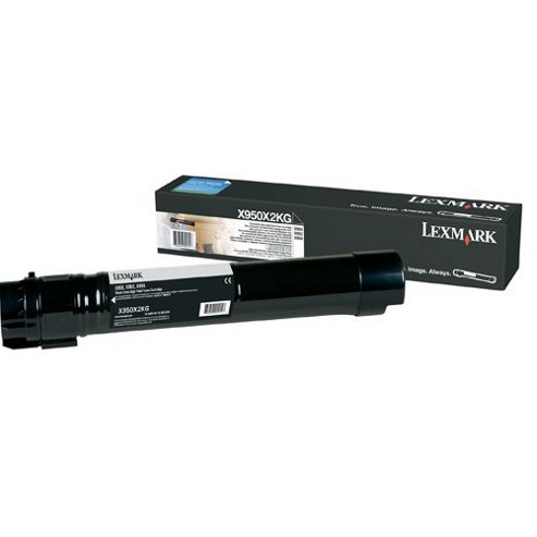 Image of Lexmark X95x Black Extra High Yield Toner Cartridge