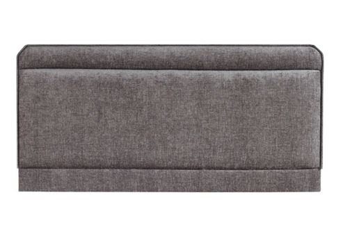 Image of Furmanac Richmond Upholstered Headboard - Small Single - Weave Grey