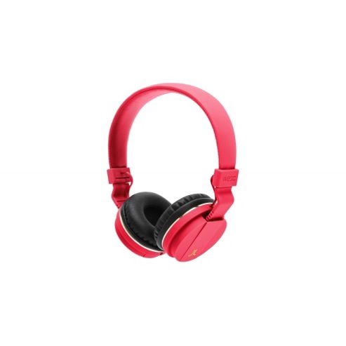 Image of Cymbal Unisex Premium On-ear Headphones With Mic - Hibiscus