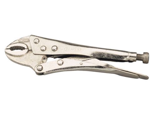 Image of Draper 225mm Diy Series Curved Jaw Self Grip Plier