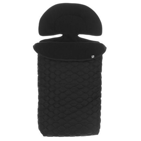 Image of Obaby Zuzu Quilted Footmuff (black)