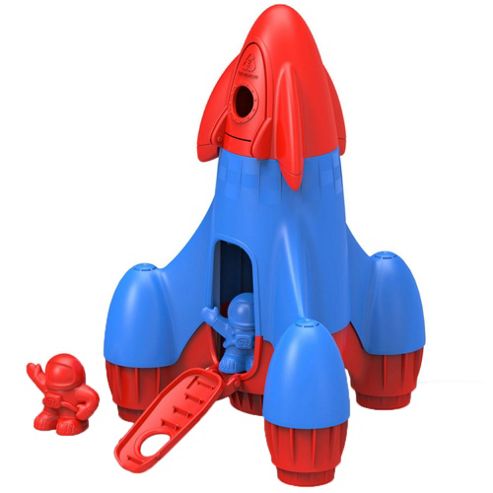 Image of Green Toys Rktr-1040 Rocket (red)