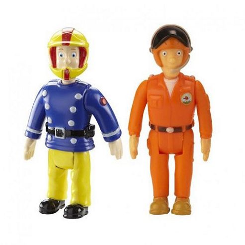 Image of Fireman Sam Action Figures 2 Pack - Sam And Tom Thomas