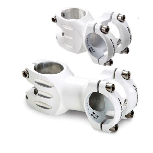 Image of Reverse S-trail 31.8mm 8deg Stem In White - 60mm