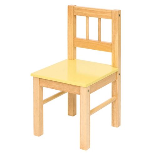 Image of Bigjigs Toys Bj366 Wooden Chair (yellow)