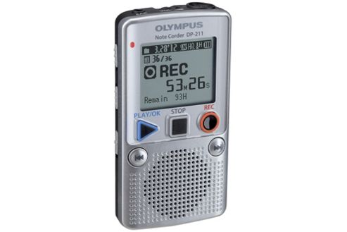 Image of Olympus Dp-211 2gb Simple Notetaker (non Pc)