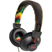 HOUSE OF MARLEY POSITIVE VIBRATION HEADPHONES (RASTA WITH MICROPHONE)