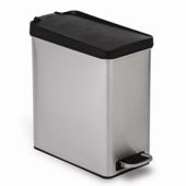 simplehuman 10 Litres Profile Pedal Bin in Brushed Stainless Steel