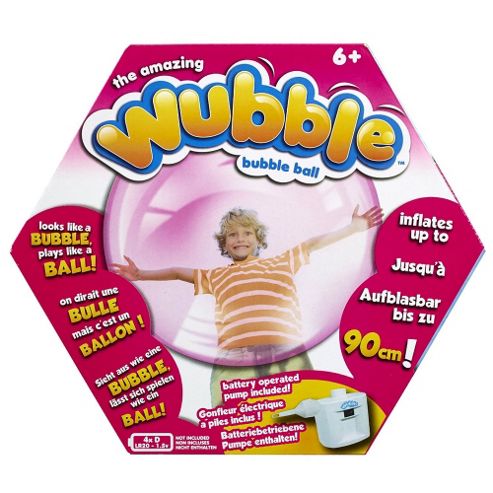 Image of Wubble Bubble Ball With Pump (pink)