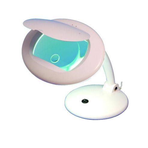 Image of Compact Fluorescent Magnifier Desk Lamp Light 22w