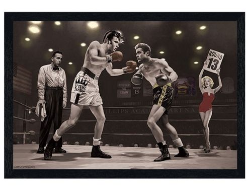 Image of Chris Consani Black Wooden Framed The Thirteeth Round Poster