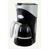 Home Essence 6 Cup Coffee Maker in Black and Silver