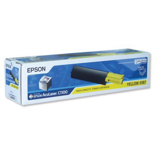 Image of Epson Al-c1100/cx11 Toner Cartridge Hc - Yellow