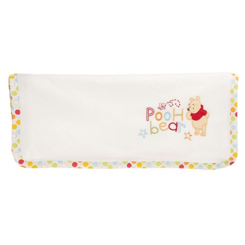 Image of Obaby Disney Winnie The Pooh Crib/moses Basket Fleece Blanket In White