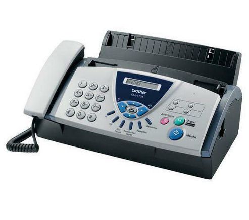 Image of Brother Fax-t104 Plain Paper Thermal Transfer Fax Machine