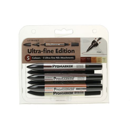 Image of Promarker Ultra-fine 5 Set - Hair