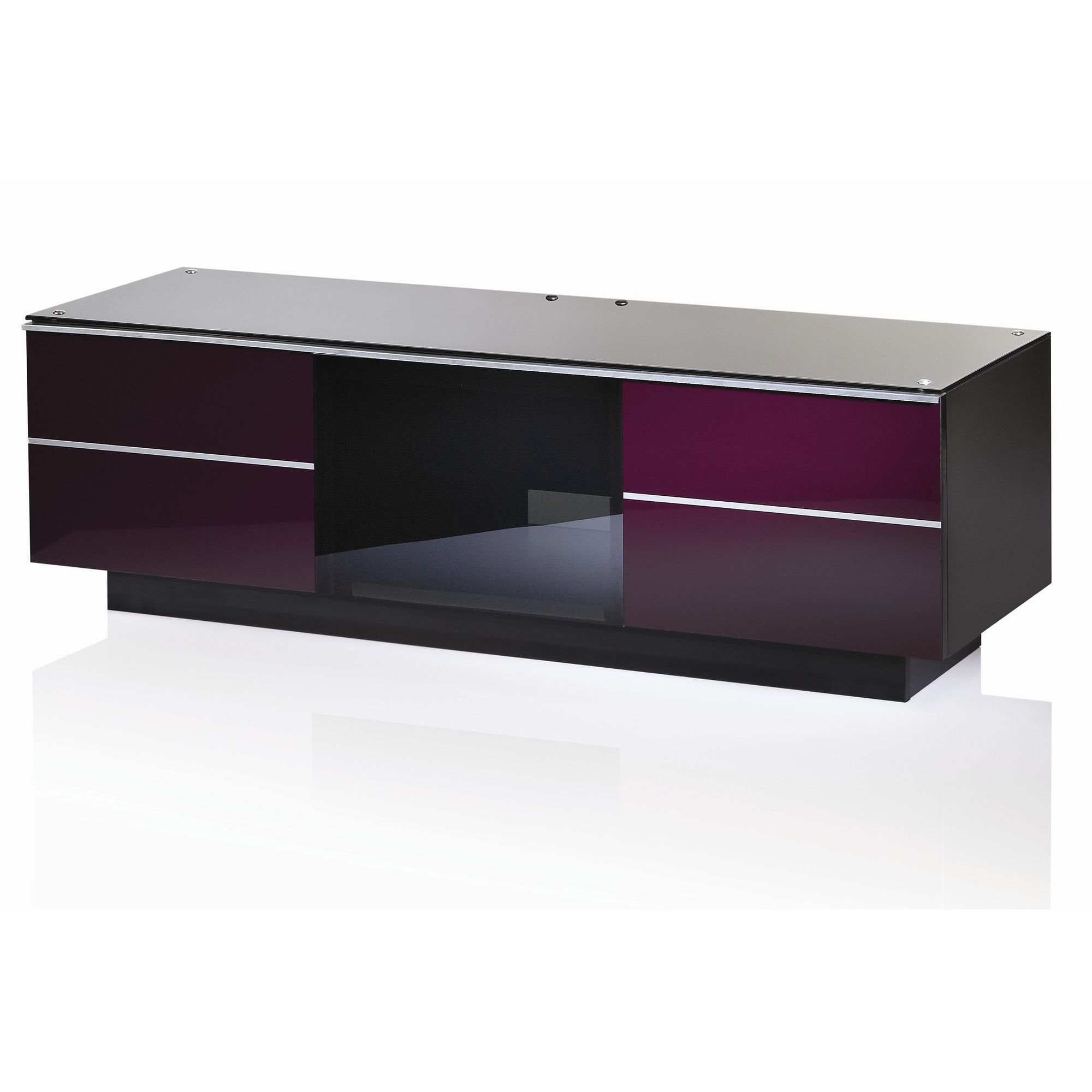 UK-CF G Series GG TV Stand - Damson - 135cm at Tescos Direct