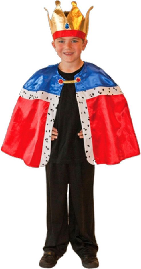 Image of King Cape - Child Costume 4-6 Years