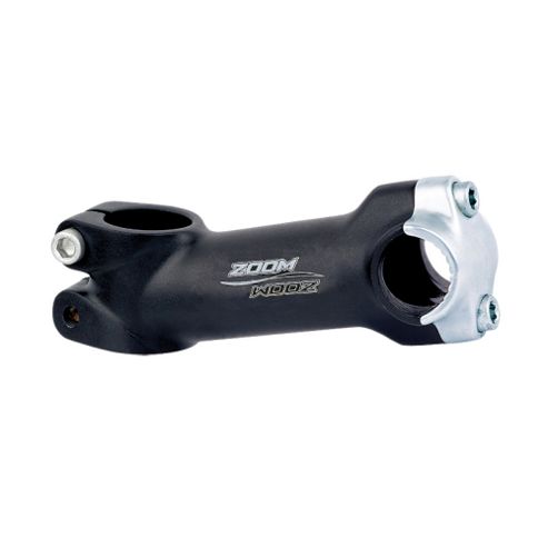 Image of Zoom 1 1/8" 90mm Black Alloy Stem