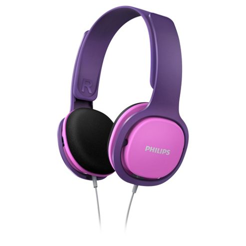 Image of Philips Shk2000pp/10 Kids On-ear Headphone - Pink & Purple