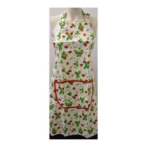 Image of Roy Kirkham Alpine Strawberry Design Cotton Apron