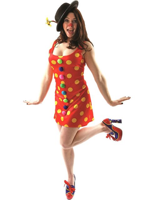 Image of Bonbon The Clown Dress Extra Large