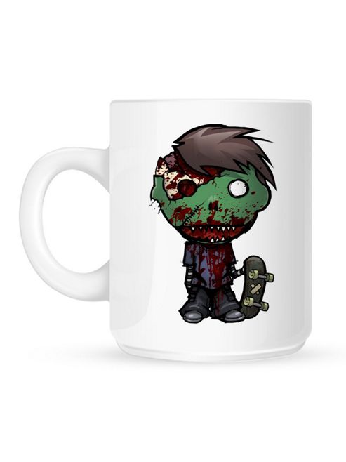 Image of Zombie Skater 10oz Ceramic Mug