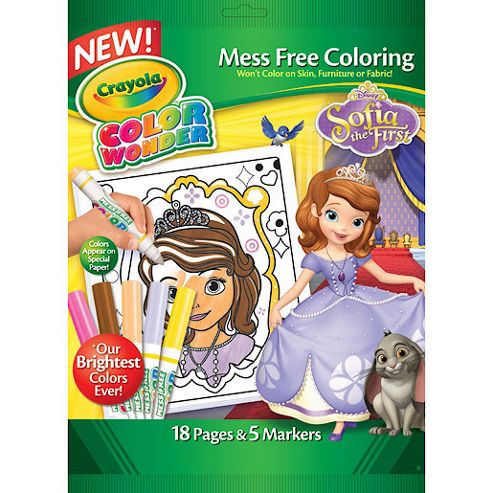 Image of Crayola Colour Wonder - Sofia The First