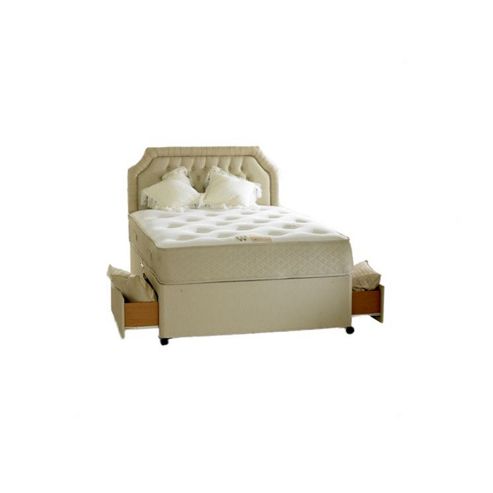 Image of Home & Haus Clifton Royale Divan Bed - Small Double - With 2 Drawer
