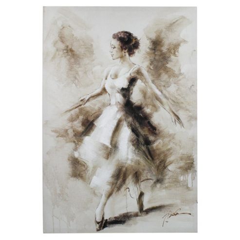Image of Cimc Home Sepia Ballerina Wall Art